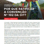 Organizações de trabalhadores unem forças e lançam campanha nacional para ratificação da Convenção 102 em Moçambique