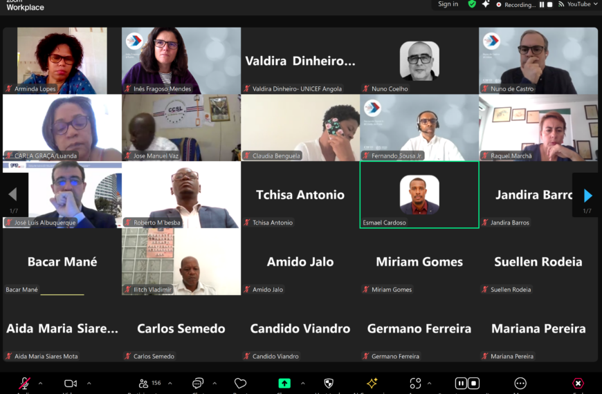 Webinar reúne participantes para discutir boas práticas do Cadastro Social Único em Cabo Verde