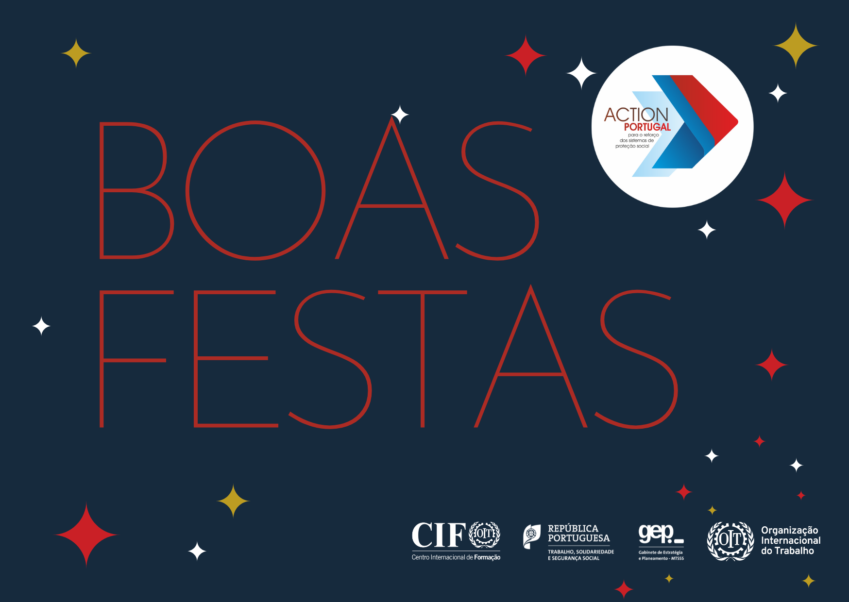 Boas festas da equipa do ACTION/Portugal!