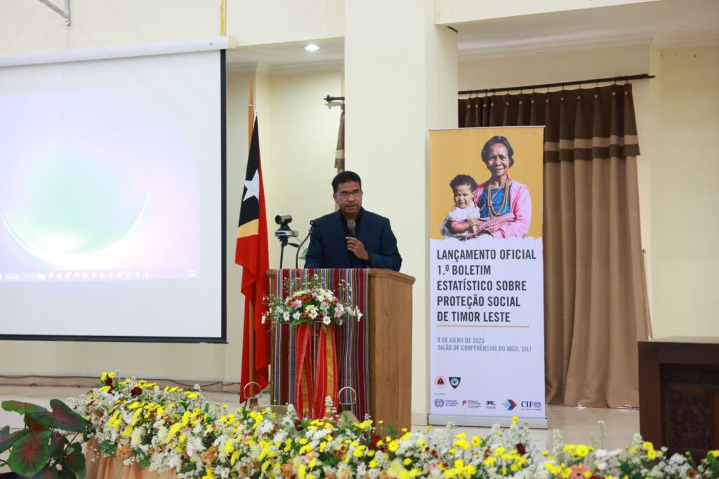 Diretor-Geral da Proteção Social do Ministério da Solidariedade Social e Inclusão (MSSI), Florêncio Pina