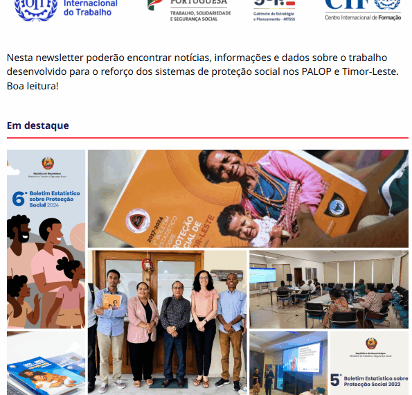 Disponível mais uma edição da newsletter do projeto